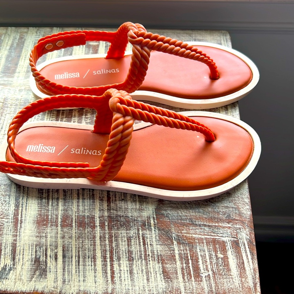 Melissa rubber thong sandals